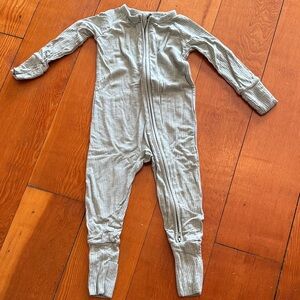 Little Sleepies Rib Mint Green One Piece